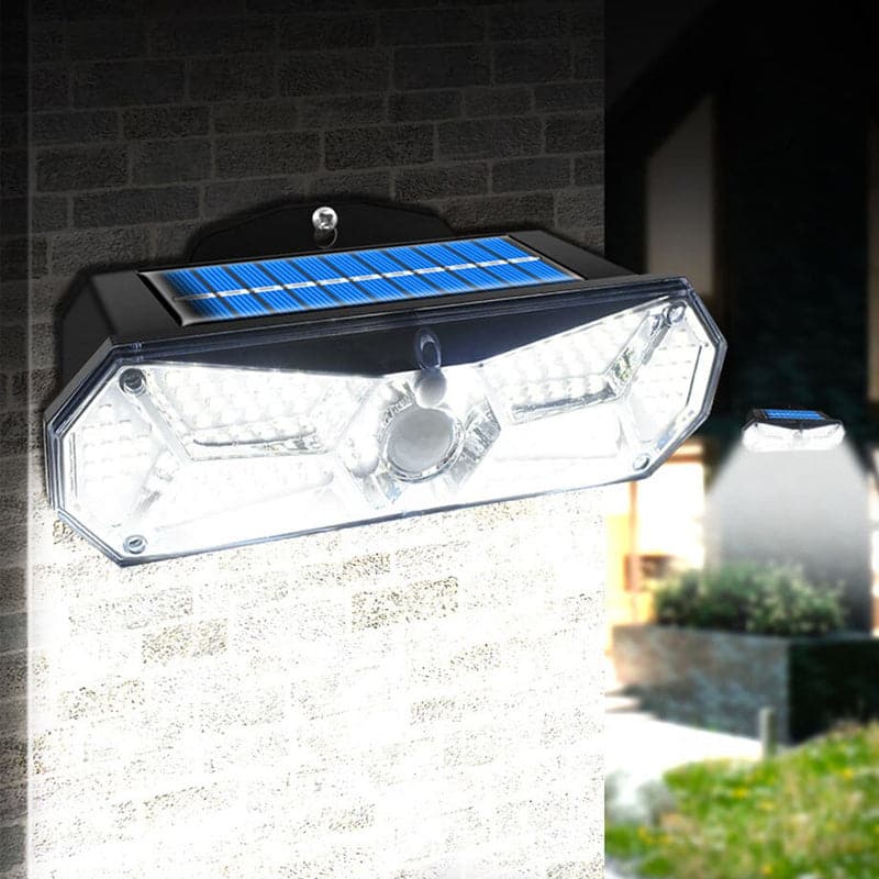 Lámpara Solar Led De Exterior Con Sensor