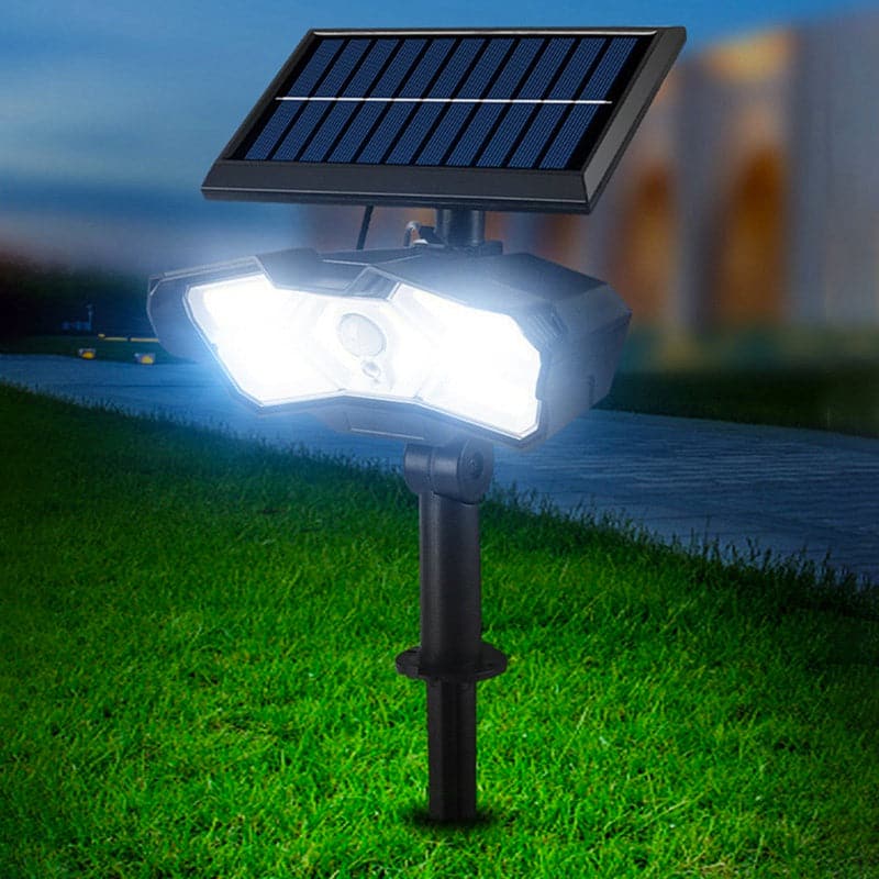 Luz Solar De Jardín Con Detección De Movimiento Y Control KXK-600L