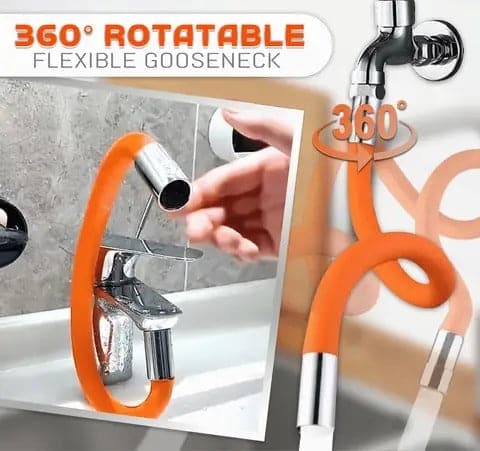 Manguera Extensor de Grifo 360° Flexible