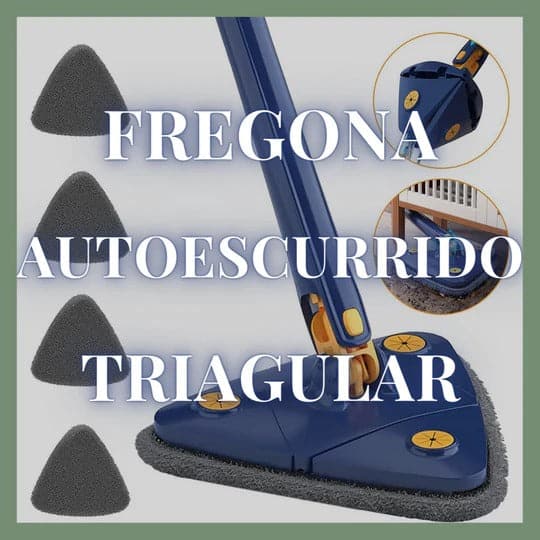 Fregona Triangular giratoria