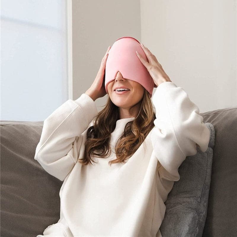 Gorro para aliviar dolor de cabeza y migraña