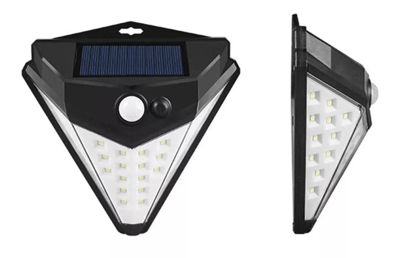 Foco 38 Led Luz Solar Diamante Sensor Movimiento Impermeable 361171099