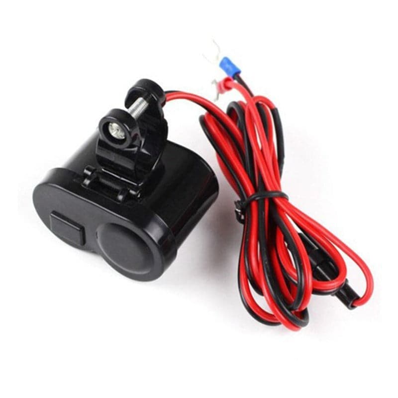 Cargador USB Para Moto + Entrada 12V DC5V 2.0A