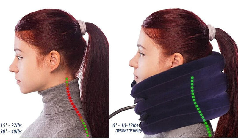 Cuello Cervical Inflable para Estirar Cervicales