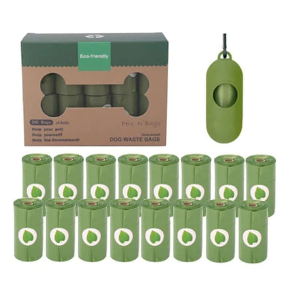 15 Rollos de Bolsas para Excremento Perro Biodegradable