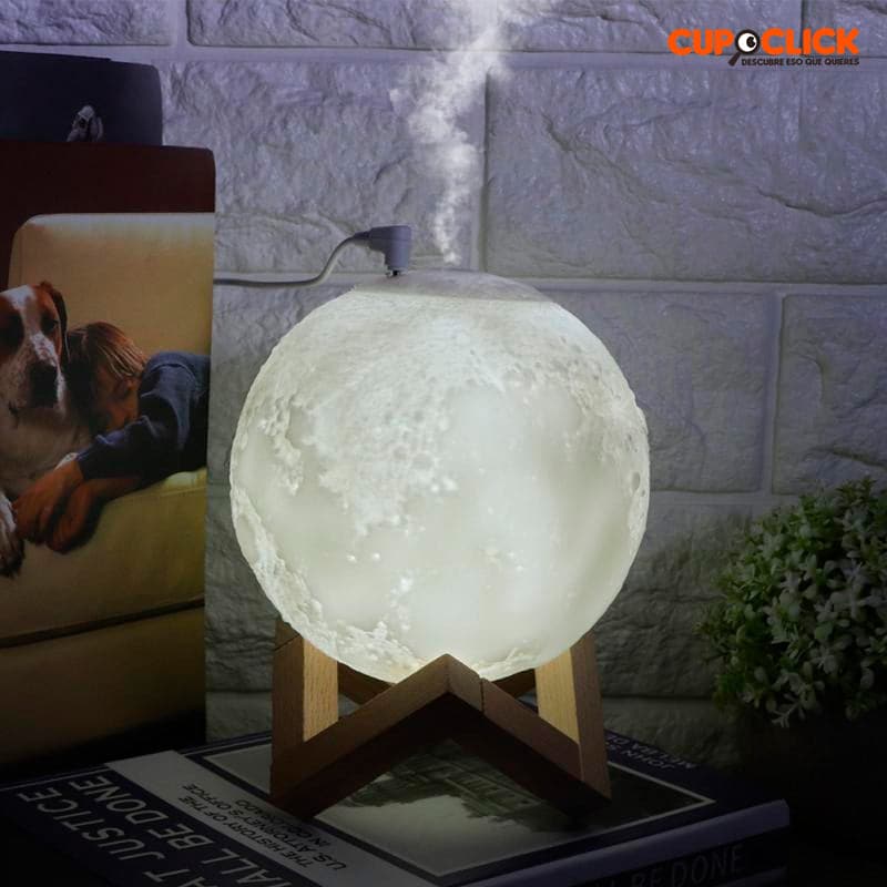 Lámpara Luna Humidificador Difusor