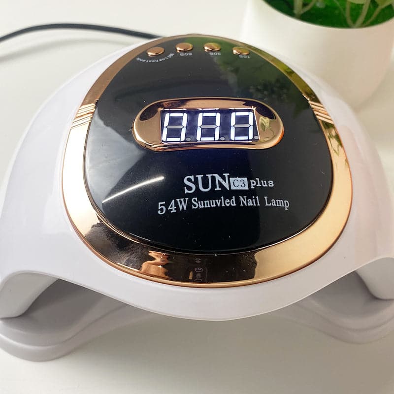 Lámpara LED UV Secado De Uñas SUN C3 Plus 54 W