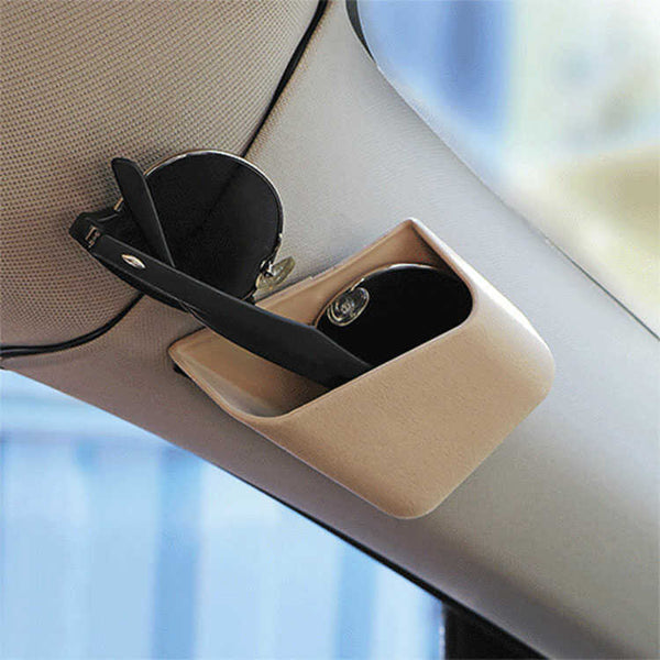 Soporte bolsillo organizador multiusos de coche para gafas y accesorios x2