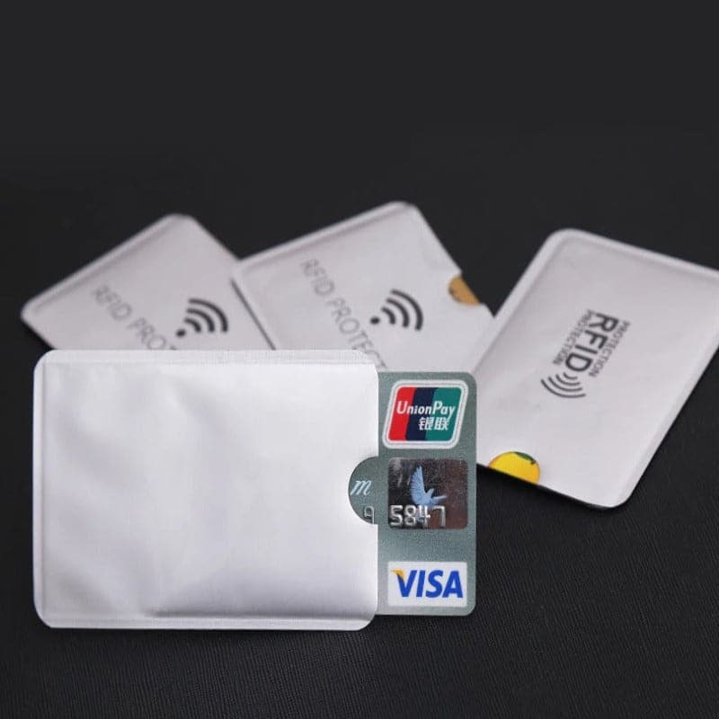 KIT DE ESTUCHE PARA TARJETAS DB-CR ANTI ROBO RFID