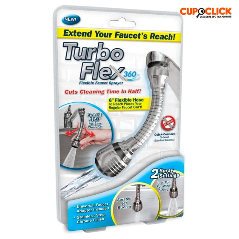 Extension Flexible Agua Turbo Flex